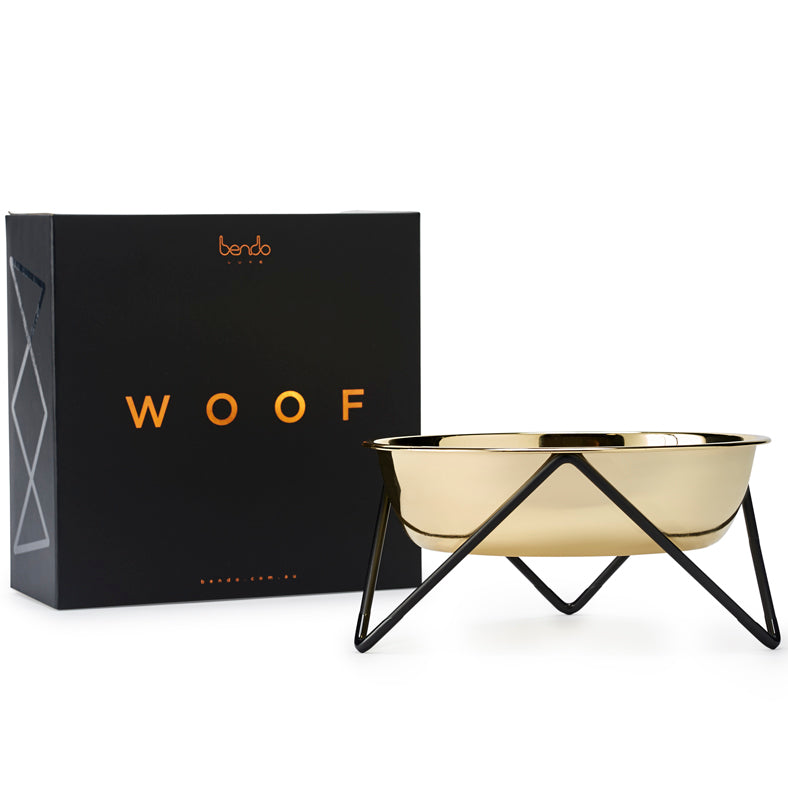 'WOOF' Dog Bowl - MIX 'N MATCH